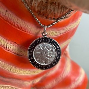 Vintage Saint Christopher Medal